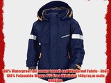Didriksons Nallo Kids Boys Girls Unisex Waterproof Windproof Insulated Jacket (Navy 140cm (9