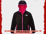 The North Face  Kid's Windless Reversible Jacket - TNF Black/Azalea Pink Medium