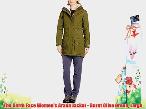 The North Face Women's Arada Jacket - Burnt Olive Green Large