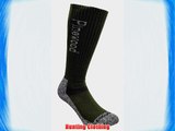 Pinewood Coolmax Unisex Socks Long Pack of 2 - green / grey 11-13
