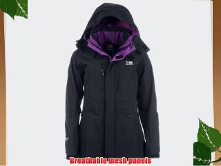 Karrimor Pioneer Jacket Ladies Black/Purple 10 (S)