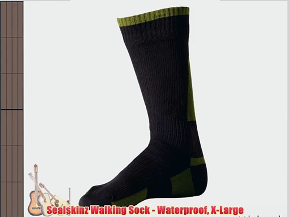 Sealskinz Walking Sock - Waterproof X-Large