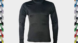 Thaw Boy's Thermal Long Sleeve Top - Black Large