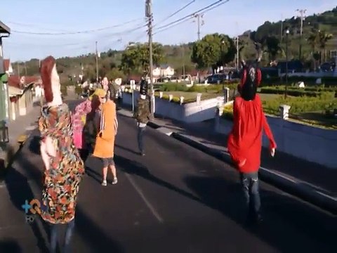 El mismo San Isidro salió en su día a repartir comida y bendiciones