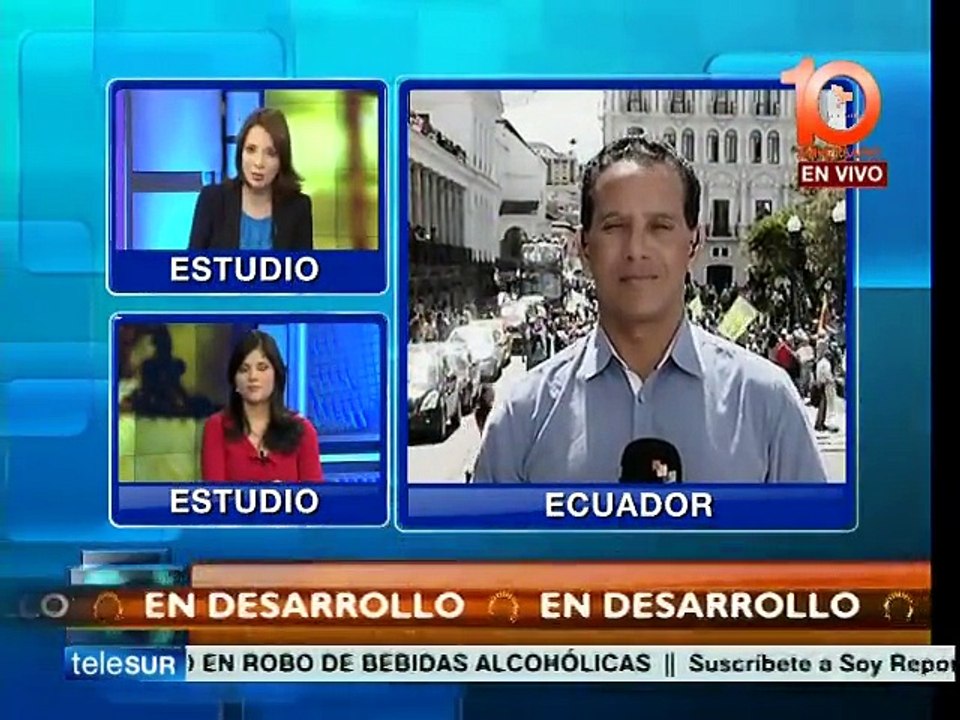 Ecuatorianos, dispuestos a defender la democracia en el país