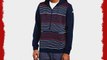 Adidas Men's Seasonal Essentials Yarn Dye Half Zip Hoodie Sweat Shirt - Collegiate Navy Large
