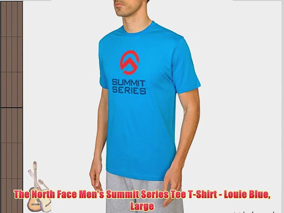 The North Face Men's Summit Series Tee T-Shirt - Louie Blue Large