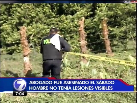 Autoridades detienen sospechosos de homicidio de abogado en Guácimo