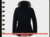 Trespass Ladies Purdey Outdoor Padded Quilted Jacket Black SMLXLXXL
