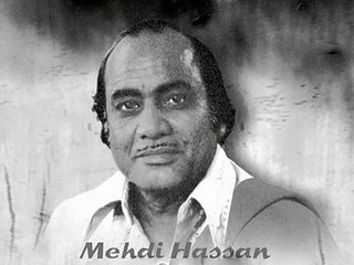 Ranjish hi sahi dil hi - live (Mehdi Hassan)