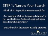 Conducting a Patent Search