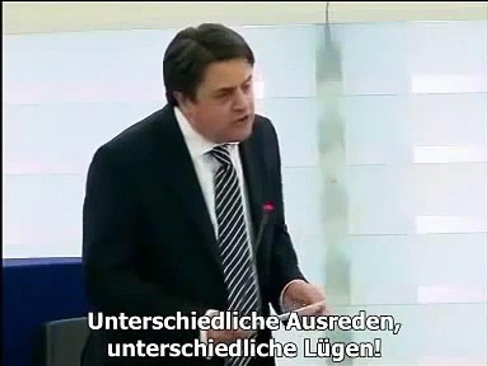 MEP Nick Griffin spricht im EU Parlament über den Paneuropa Kalergi Genozid in Europa