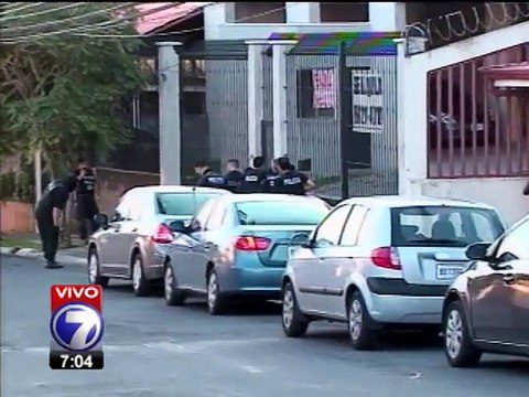 OIJ realiza allanamiento para detener tres sospechosos de fraude con tarjetas