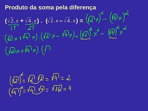Aula 15 - Produtos Notáveis
