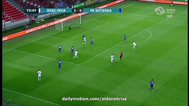 3-0 Ibrahime Sidibe Goal | Debreceni VSC v. FK Sutjeska Niksic 02.07.2015