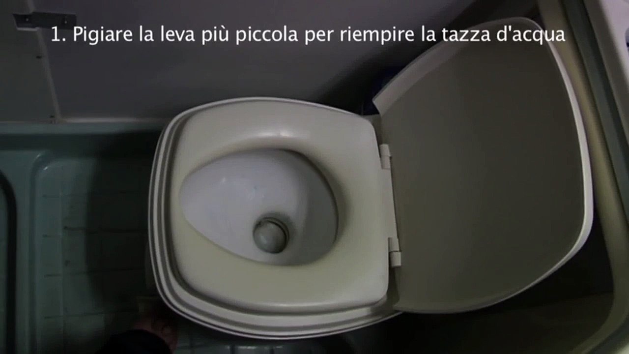 Camper: istruzioni per l'uso corretto di un wc chimico