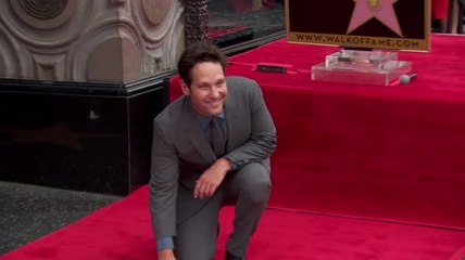 Paul Rudd erhält seinen Hollywood Stern bevor Ant-Man herauskommt