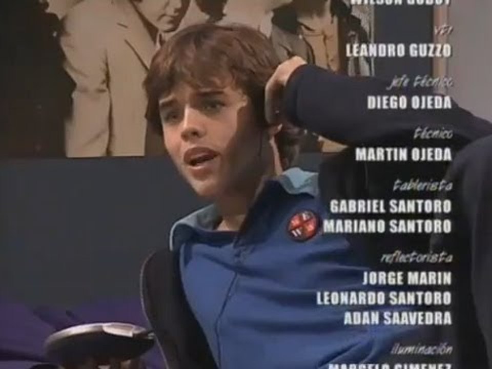 Rebelde Way I capítulo 45, blooper