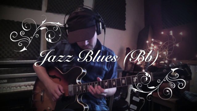 ♫ Jazz Blues Backing Track in Bb Major - Fast Swing ♫