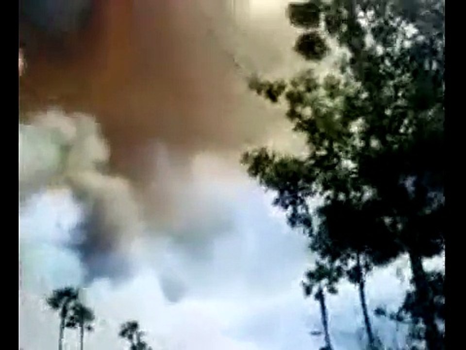 Barham Fire Hollywood Hills Brushfire - Fire on the Mountain