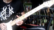 Angie guitar cover (improvisation solo) - The Rolling Stones (HD)