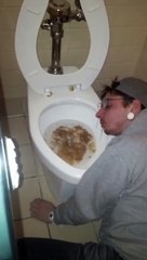 Roommate drunk starts puking