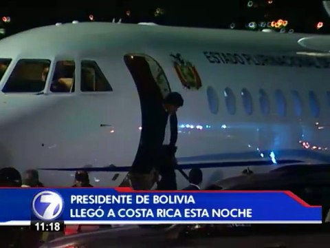 Evo Morales ya está en el país para la cumbre de la Celac