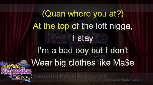 RICH HOMIE QUAN - FLEX (OOH,OOH,OOH) [ Karaoke Beat Lyrics ]