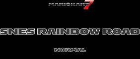 SNES Rainbow Road (Normal) - Mario Kart 7 (Ripped)