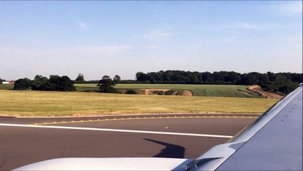 Take Off HD Video London Luton Airport LTN 757 2015