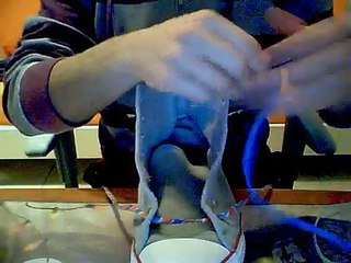 How to tie your converse with 2 laces for each shoe :-)