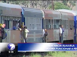 Tren hacia Alajuela podría arrancar a finales del 2014