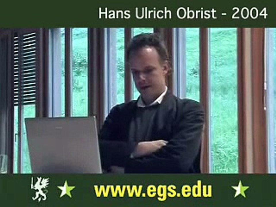 Hans Ulrich Obrist. The Art of Curating. 2004. 1/8