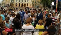 Ucraina: Saakashvili a euronews 