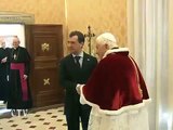 Benedict XVI Receives Russian President Medvedev