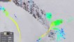 Interactive Visualization of continent-wide Antarctic ice streams