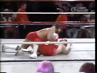 "Mr. Wonderful" Paul Orndorff vs. "Dr. Death" Steve Williams