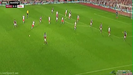 Tomkins Goal 3:0 | West Ham United vs FC Lusitans 02.07.2015