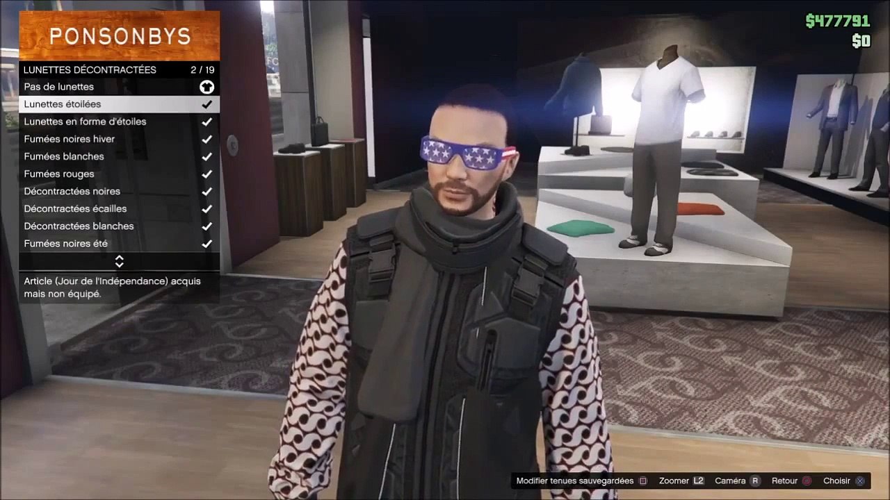 GTA 5 Online :- [EXCLU] - LA TENUE DU GLITCHEUR DE MOTO CROSS POUR HOMME - GLITCH STYLE