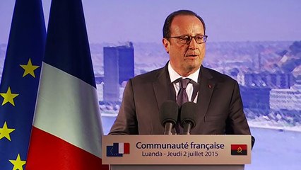 Discours devant la Communauté française de Luanda