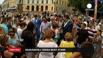 Губернатор Одессы Саакашвили: 