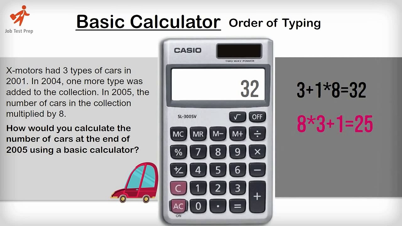 How to use a calculator in Numerical Reasoning Test