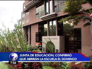 Escuela Estados Unidos de América sí abrirá el día de las elecciones