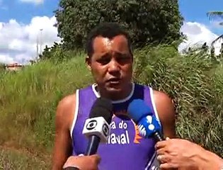 Jornal local: acidente trem