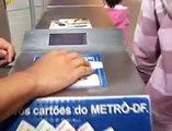 Jornal local: cartões metrô