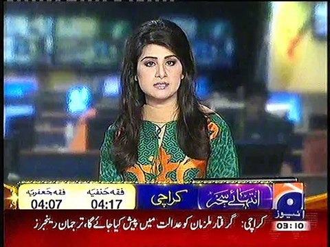 PM NAWAZ SHAREEF, KA DORA E KARACHI PER REPORT, 1 JULY, 2015