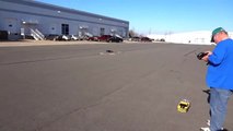 Traxxas XO-1 Running laps with HPI Sprint 2 **Clean**