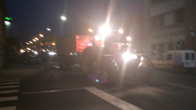 Défilé de tracteurs à Saint-Lô