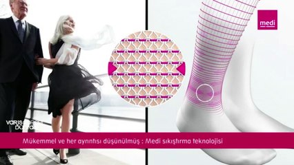 Mediven Elegance Varis Çorabı