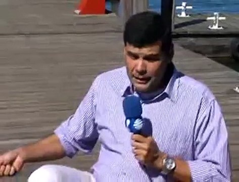 Jornal local: Buscas lago 2º dia